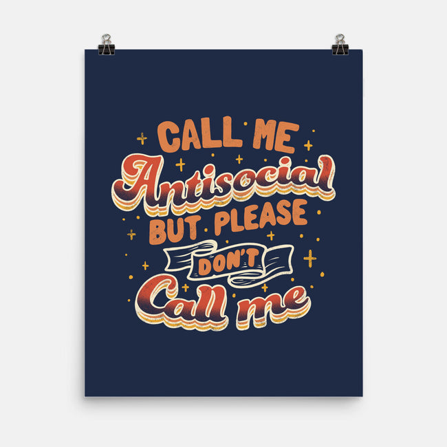 Please Don't Call Me-None-Matte-Poster-tobefonseca