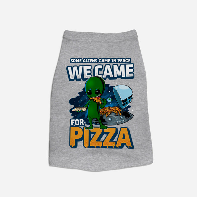 We Came For Pizza-Cat-Basic-Pet Tank-LtonStudio