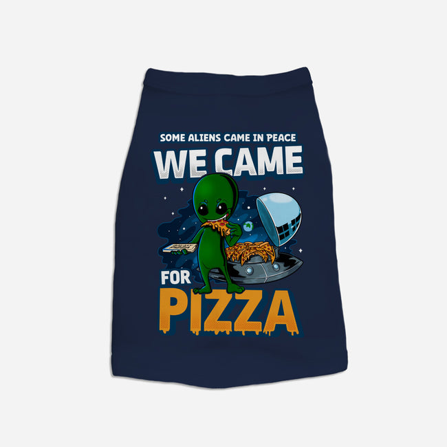 We Came For Pizza-Dog-Basic-Pet Tank-LtonStudio