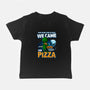 We Came For Pizza-Baby-Basic-Tee-LtonStudio