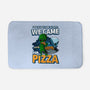 We Came For Pizza-None-Memory Foam-Bath Mat-LtonStudio