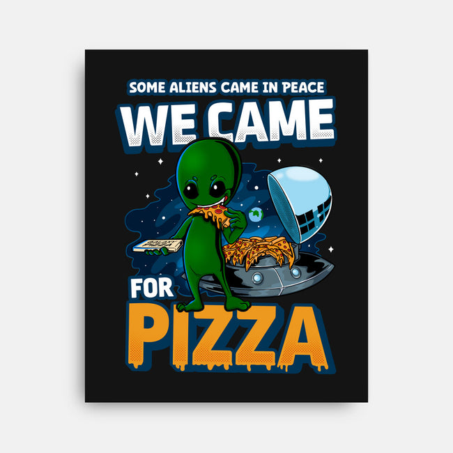 We Came For Pizza-None-Stretched-Canvas-LtonStudio