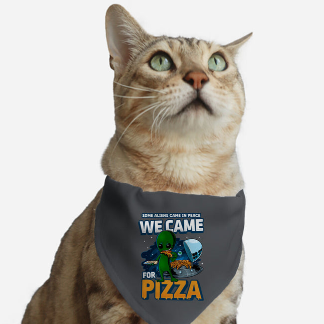 We Came For Pizza-Cat-Adjustable-Pet Collar-LtonStudio