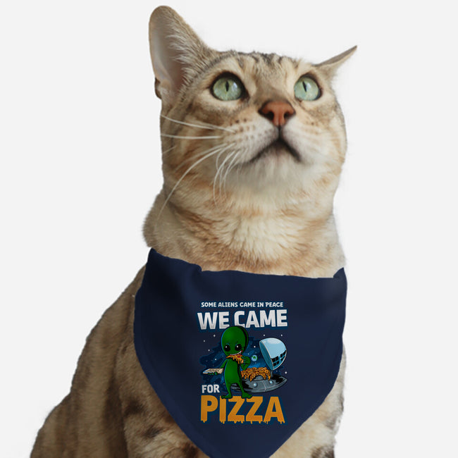 We Came For Pizza-Cat-Adjustable-Pet Collar-LtonStudio