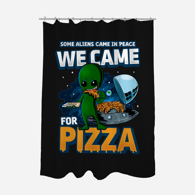 We Came For Pizza-None-Polyester-Shower Curtain-LtonStudio