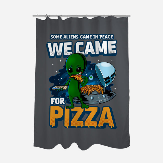 We Came For Pizza-None-Polyester-Shower Curtain-LtonStudio