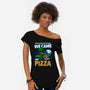 We Came For Pizza-Womens-Off Shoulder-Tee-LtonStudio