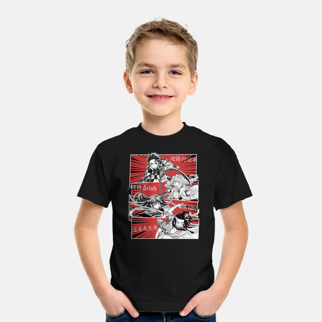 Swordsmith Village Arc Squad-Youth-Basic-Tee-Astrobot Invention