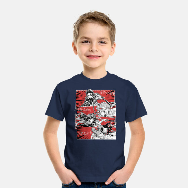 Swordsmith Village Arc Squad-Youth-Basic-Tee-Astrobot Invention