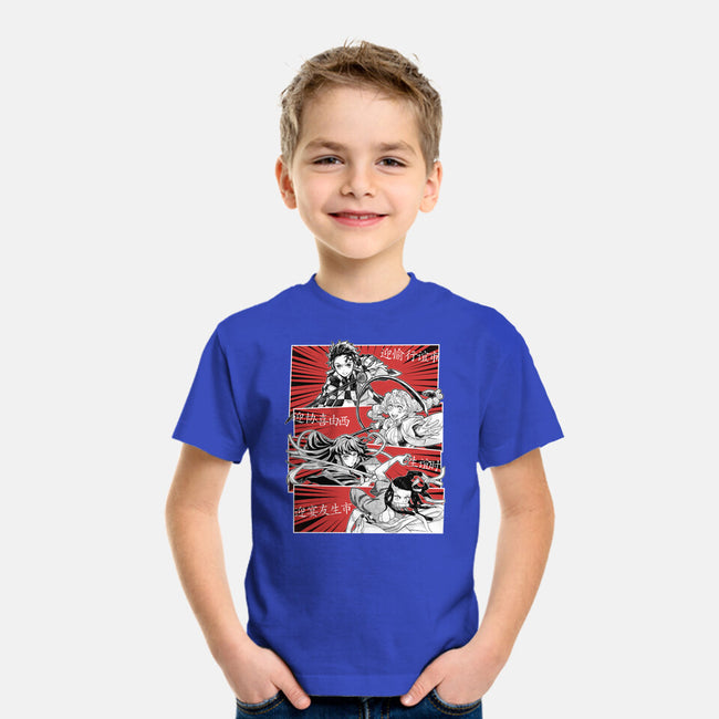 Swordsmith Village Arc Squad-Youth-Basic-Tee-Astrobot Invention