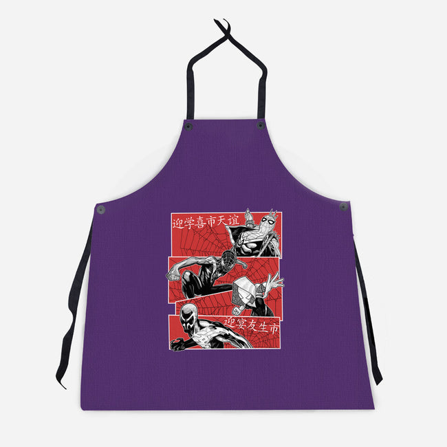 The Spider Squad-Unisex-Kitchen-Apron-Astrobot Invention