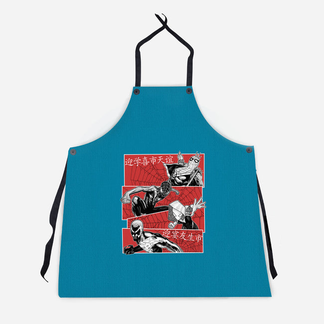 The Spider Squad-Unisex-Kitchen-Apron-Astrobot Invention