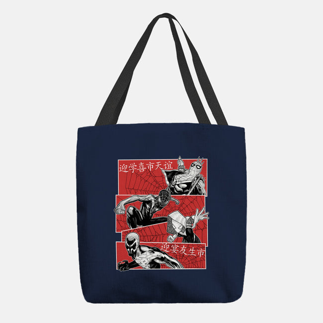 The Spider Squad-None-Basic Tote-Bag-Astrobot Invention