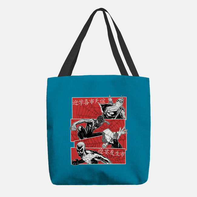 The Spider Squad-None-Basic Tote-Bag-Astrobot Invention