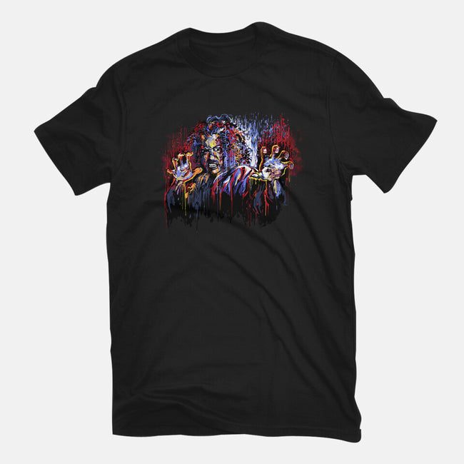 Sho Nuff Painting-Mens-Premium-Tee-zascanauta