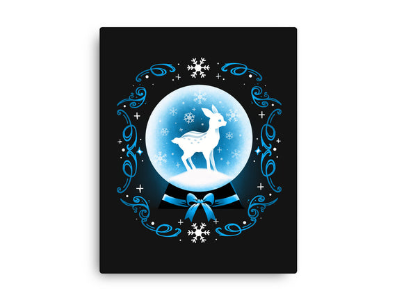 Snow Globe Deer