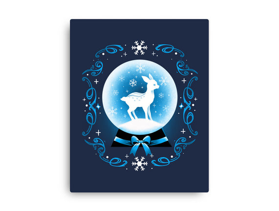 Snow Globe Deer