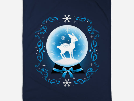 Snow Globe Deer