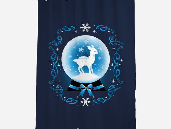 Snow Globe Deer