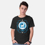 Snow Globe Deer-Mens-Basic-Tee-Vallina84