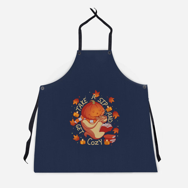 Autumn Comfort-Unisex-Kitchen-Apron-artyx