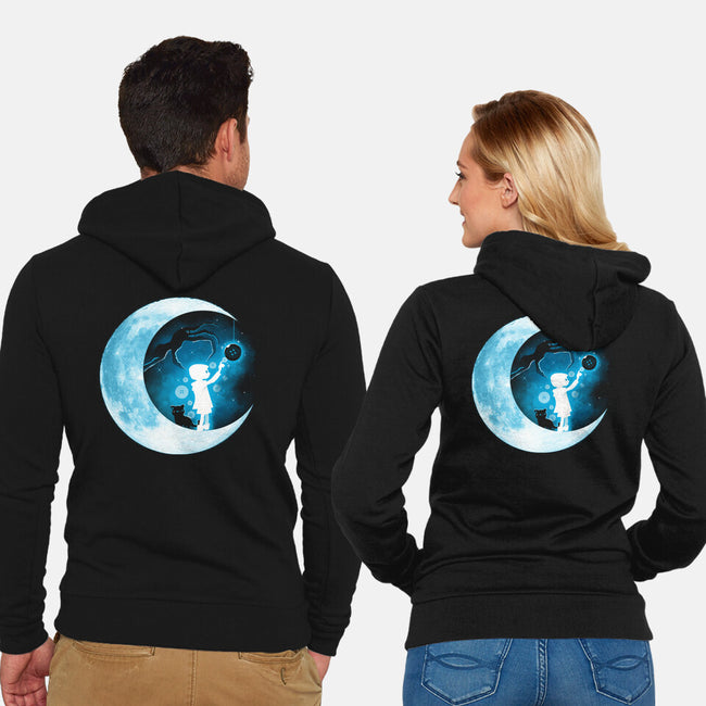 Temptation Moon-Unisex-Zip-Up-Sweatshirt-Vallina84