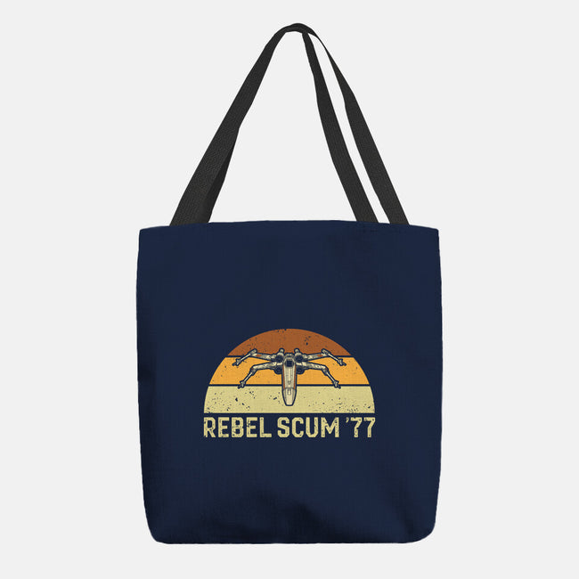 Vintage Scum 77-None-Basic Tote-Bag-retrodivision