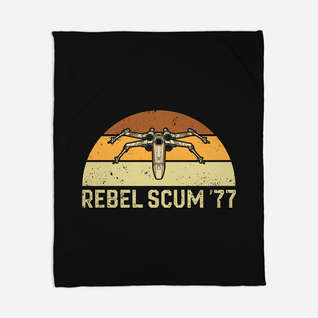 Vintage Scum 77-None-Fleece-Blanket-retrodivision