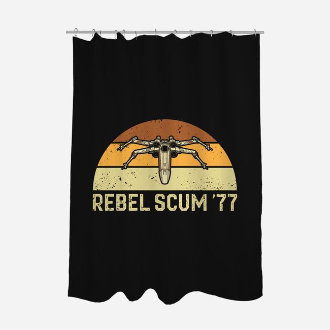 Vintage Scum 77-None-Polyester-Shower Curtain-retrodivision