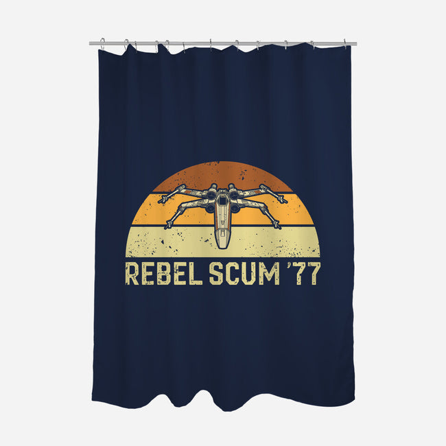 Vintage Scum 77-None-Polyester-Shower Curtain-retrodivision