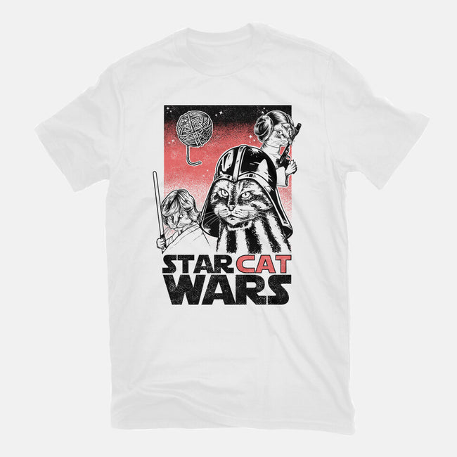 Star Cat Wars-Mens-Premium-Tee-Umberto Vicente