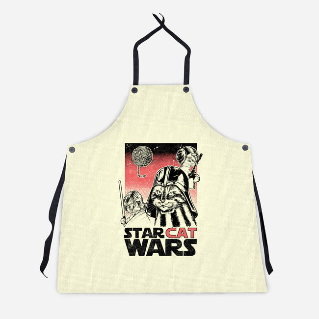 Star Cat Wars-Unisex-Kitchen-Apron-Umberto Vicente