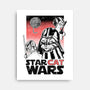 Star Cat Wars-None-Stretched-Canvas-Umberto Vicente