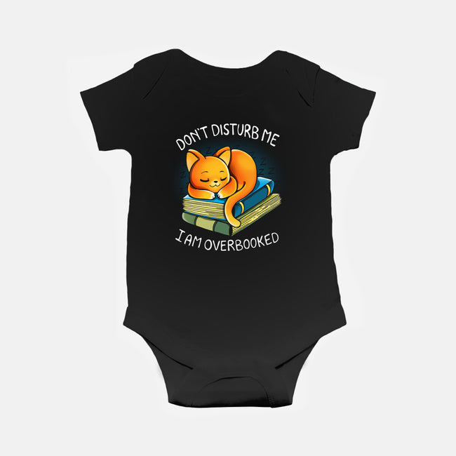 I Am Overbooked-Baby-Basic-Onesie-Vallina84