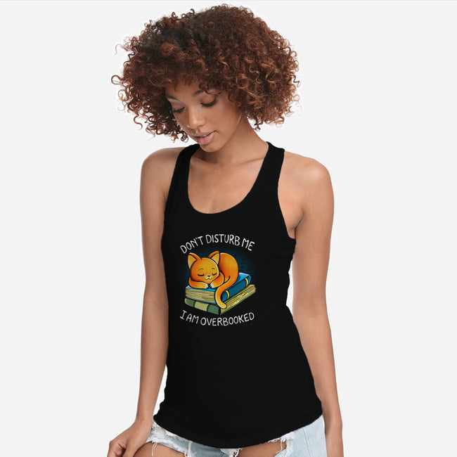 I Am Overbooked-Womens-Racerback-Tank-Vallina84