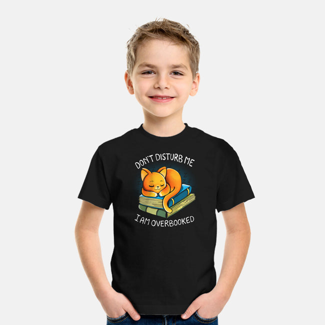 I Am Overbooked-Youth-Basic-Tee-Vallina84