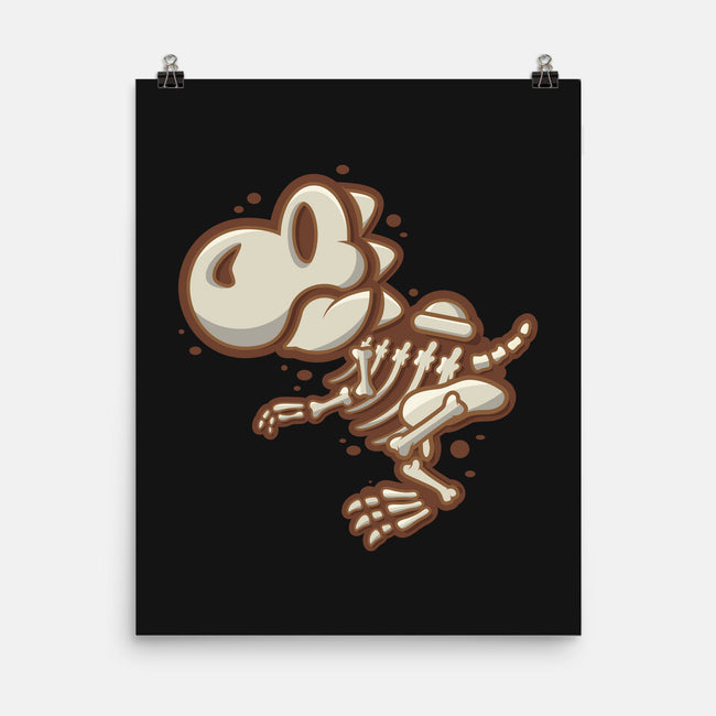 Super Dino Fossil-None-Matte-Poster-jrberger