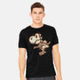 Super Dino Fossil-Mens-Heavyweight-Tee-jrberger