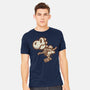 Super Dino Fossil-Mens-Heavyweight-Tee-jrberger