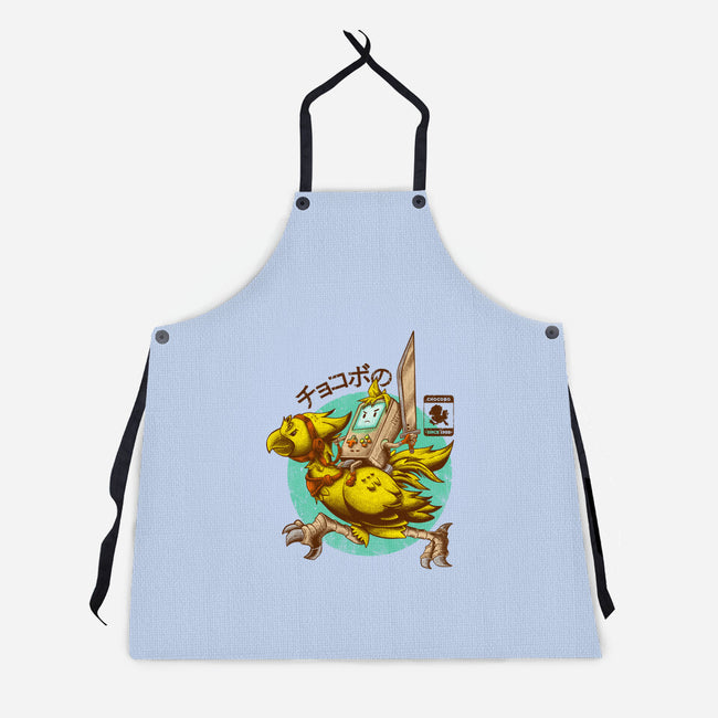 Chocobo Since 1988-Unisex-Kitchen-Apron-Mampurrio