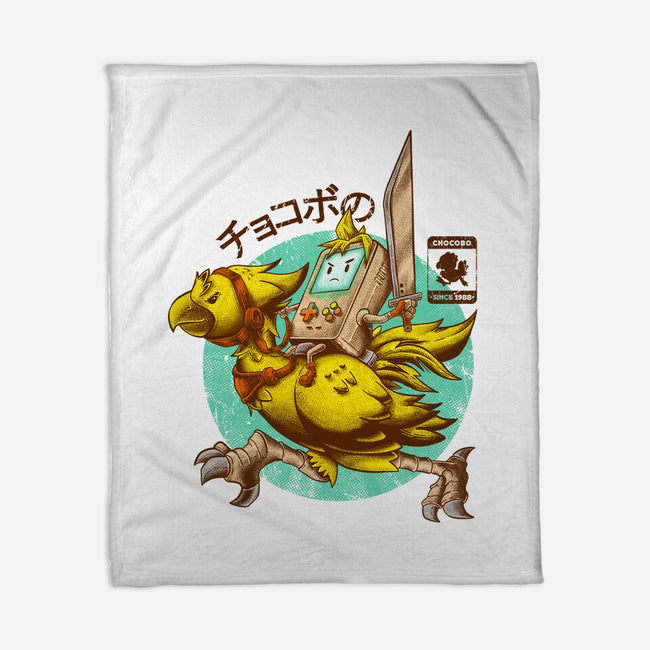 Chocobo Since 1988-None-Fleece-Blanket-Mampurrio