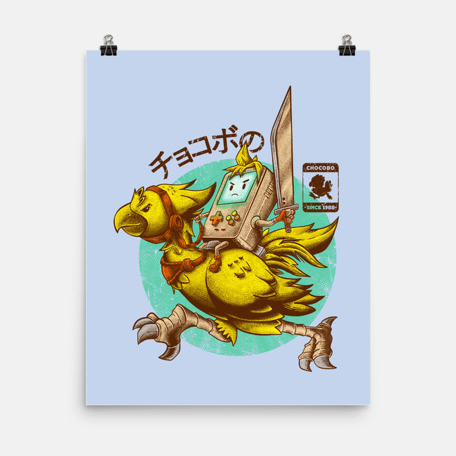 Chocobo Since 1988-None-Matte-Poster-Mampurrio