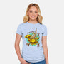 Chocobo Since 1988-Womens-Fitted-Tee-Mampurrio