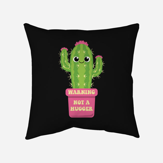 Not A Hugger-None-Removable Cover-Throw Pillow-danielmorris1993