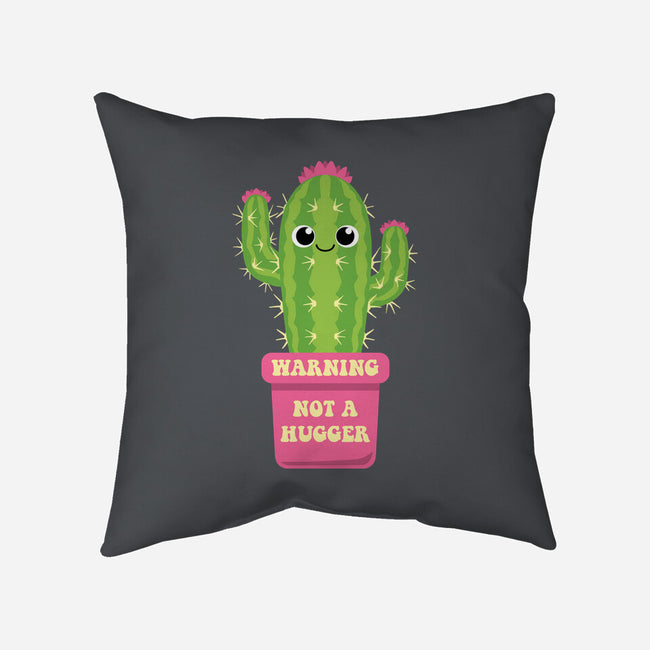 Not A Hugger-None-Removable Cover-Throw Pillow-danielmorris1993