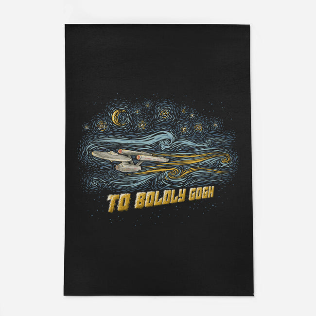 To Boldly Gogh-None-Indoor-Rug-kg07