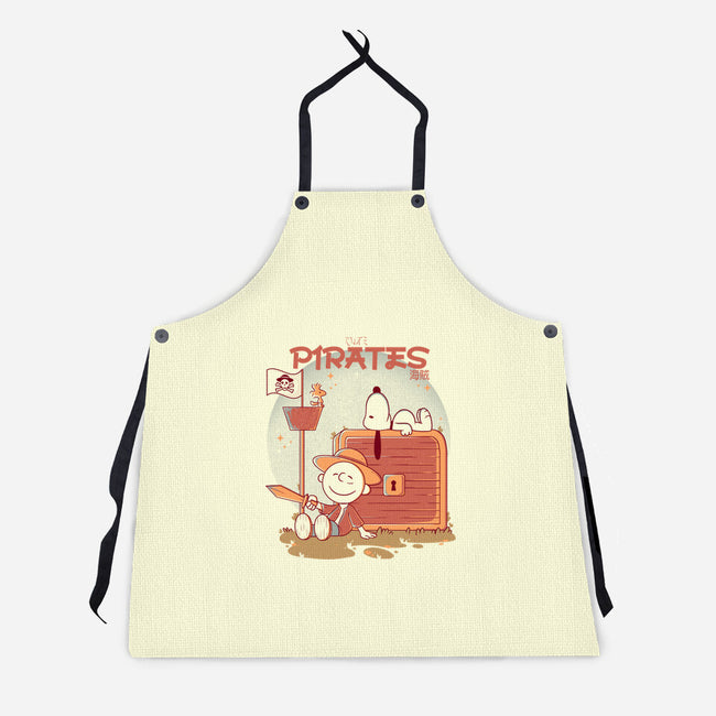 Cute Pirates-Unisex-Kitchen-Apron-Eoli Studio