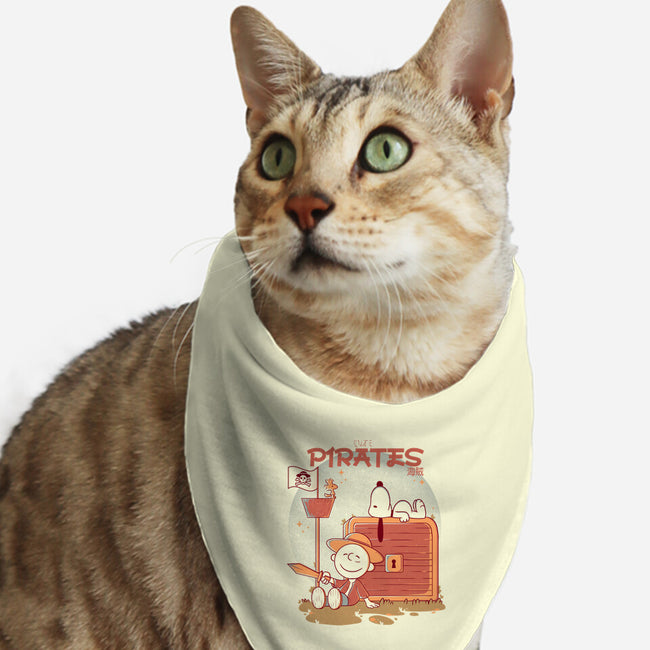 Cute Pirates-Cat-Bandana-Pet Collar-Eoli Studio