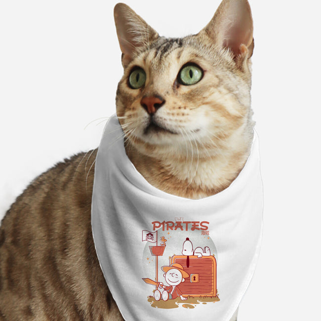 Cute Pirates-Cat-Bandana-Pet Collar-Eoli Studio