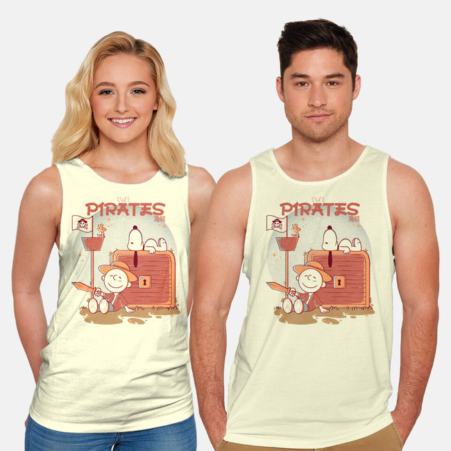 Cute Pirates-Unisex-Basic-Tank-Eoli Studio